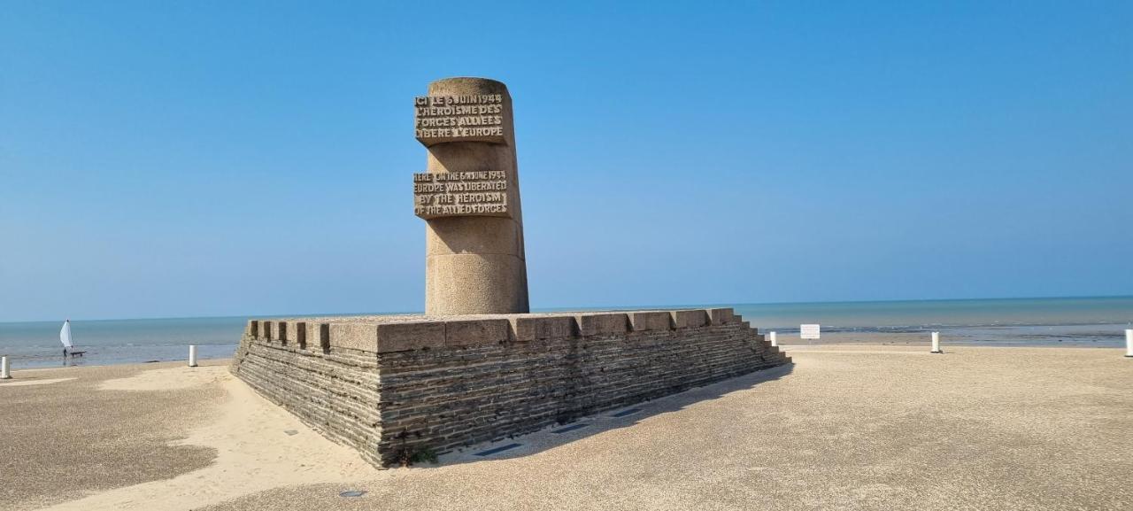 Maison De Vacances Bord De Mer Normandie Plage Du Debarquement Proche Caen Bernières-sur-Mer Esterno foto